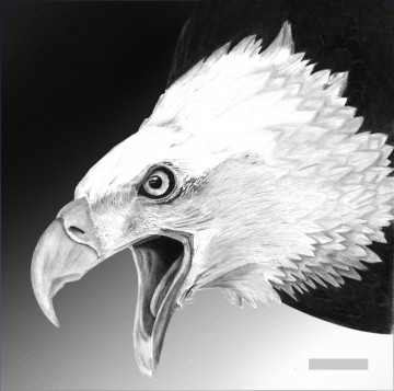  SCHWARZ Galerie - weißen Adler schwarz weiss